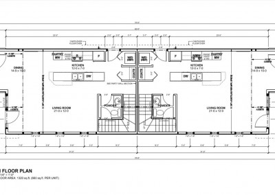 main floor - churchill