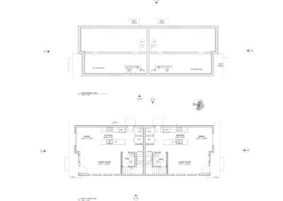 Main floor plan - Nelson Avenue Penticton, BC Schoenne Homes Inc.